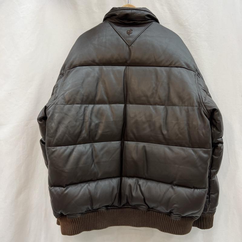 ロカウェア ROCAWEAR ジャケット、上着 ダウンジャケット 90s 00s レザーダウンジャケット L 茶 / ブラウン / brown メンズ USED 古着 中古 50123493