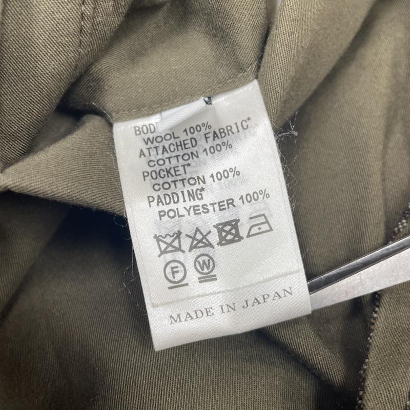 古着 USED コート コート一般 UNDECORATED アンデコレイテッド UDF19505 GUN-CLUB CHECK REVERSIBLE COAT 1 無地 X チェック カーキ / カーキ / khaki X 茶 / ブラウン / brown メンズ USED 古着 中古 50123563