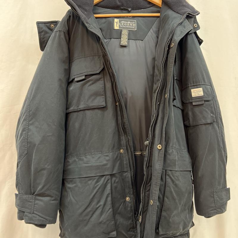 エディーバウアー Eddie Bauer ジャケット、上着 ダウンジャケット 90s-00s ポーラーパーカー ダウンジャケット M 黒 / ブラック / black メンズ USED 古着 中古 50123574