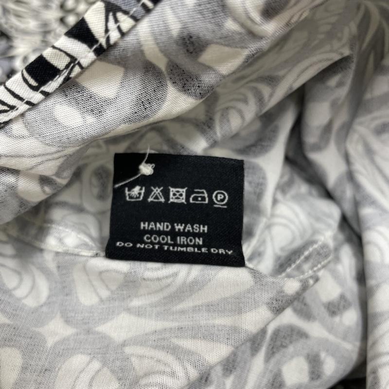 リバティー LIBERTY シャツ、ブラウス 長袖 10 CORSO COMO 総柄 コットン シャツ 長袖 プリント イタリア製 15 1/2 - プリント X 総柄 白 / ホワイト / white X 青 / ブルー / blue レディース USED 古着 中古 50123655