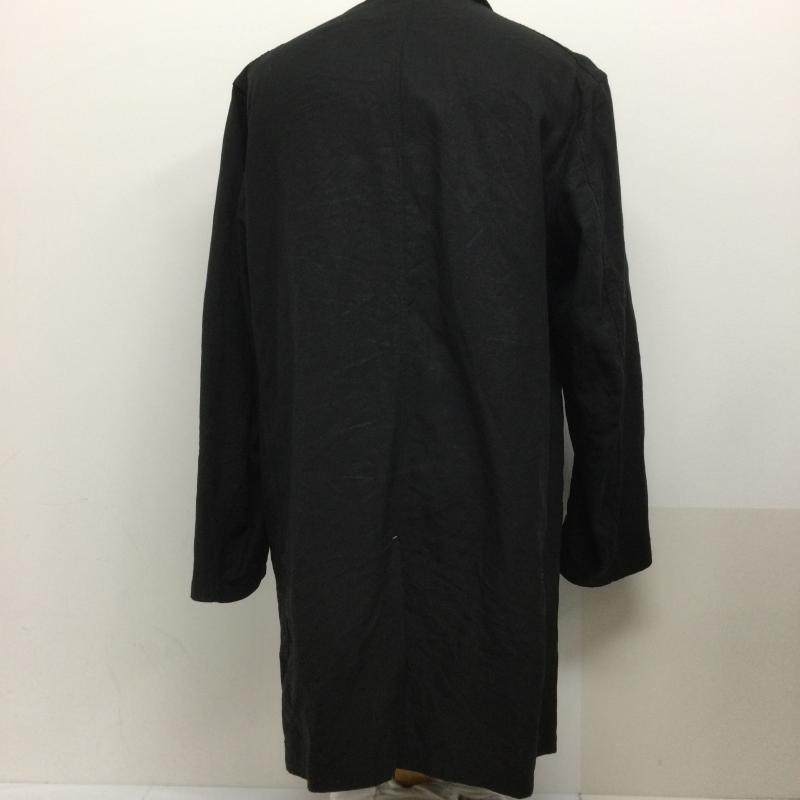 フィグベル PHIGVEL MAKERS＆Co コート コート一般 phigvel PMAI-SC02 リネンコート　麻 L 無地 黒 / ブラック / black メンズ USED 古着 中古 50123674