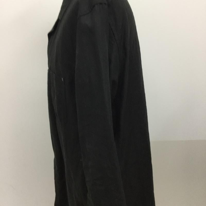 フィグベル PHIGVEL MAKERS＆Co コート コート一般 phigvel PMAI-SC02 リネンコート　麻 L 無地 黒 / ブラック / black メンズ USED 古着 中古 50123674