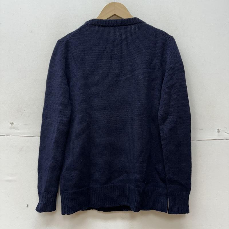 グッチ GUCCI ニット、セーター 長袖 カシミヤ クルーネック セーター 355849 X4192 XS 紺 / ネイビー / navy レディース USED 古着 中古 50123715
