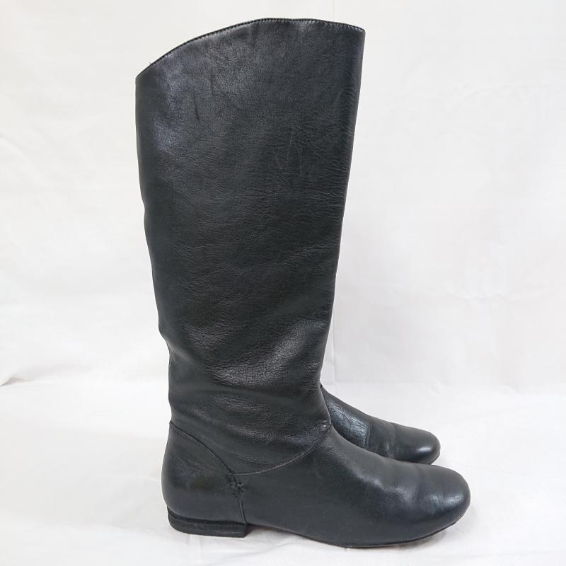 クラークス Clarks ブーツ ロングブーツ clarks クラークス ロングブーツ ブラック 080813288 UK：4 無地 黒 / ブラック / black レディース USED 古着 中古 50123724