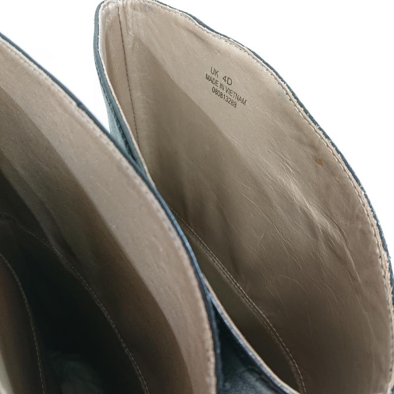 クラークス Clarks ブーツ ロングブーツ clarks クラークス ロングブーツ ブラック 080813288 UK：4 無地 黒 / ブラック / black レディース USED 古着 中古 50123724