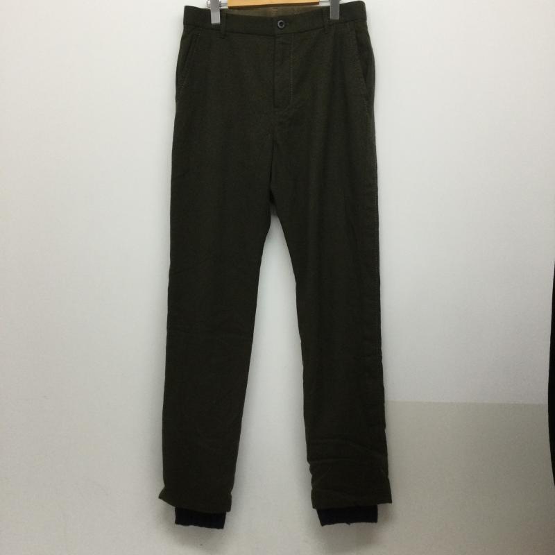 サカイ Sacai パンツ スラックス ボトム/2/ウール/カーキ/16-01066M 2 無地 カーキ / カーキ / khaki メンズ USED 古着 中古 50123744