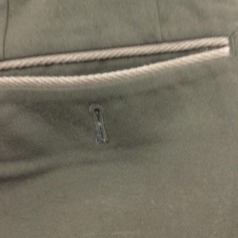 サカイ Sacai パンツ スラックス ボトム/2/ウール/カーキ/16-01066M 2 無地 カーキ / カーキ / khaki メンズ USED 古着 中古 50123744