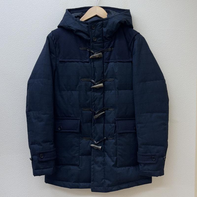ダファー DUFFER ジャケット、上着 ダウンジャケット DF-Q9-43147 千鳥格子 グレンチェック柄 トグルボタン フード ダウン M 紺 / ネイビー / navy メンズ USED 古着 中古 50123864