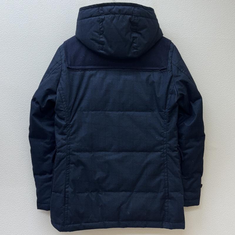 ダファー DUFFER ジャケット、上着 ダウンジャケット DF-Q9-43147 千鳥格子 グレンチェック柄 トグルボタン フード ダウン M 紺 / ネイビー / navy メンズ USED 古着 中古 50123864