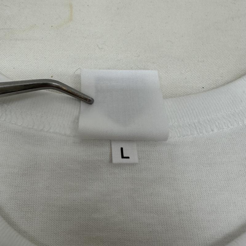 リックオウエンス Rick Owens Tシャツ 半袖 dover street market 10周年記念 プリント Tシャツ L 白 / ホワイト / white メンズ USED 古着 中古 50123906