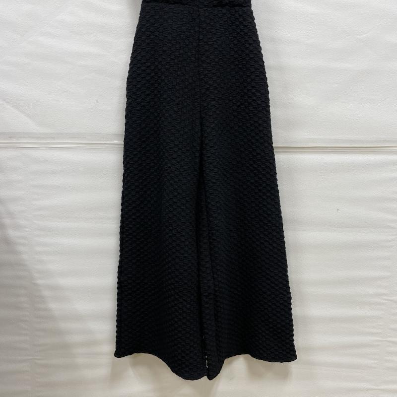 ジェイダ GYDA サロペット・オーバーオール サロペット、オーバーオール バックリボンポップコーンロンパース 072430364401 FREE 無地 黒 / ブラック / black レディース USED 古着 中古 50123926