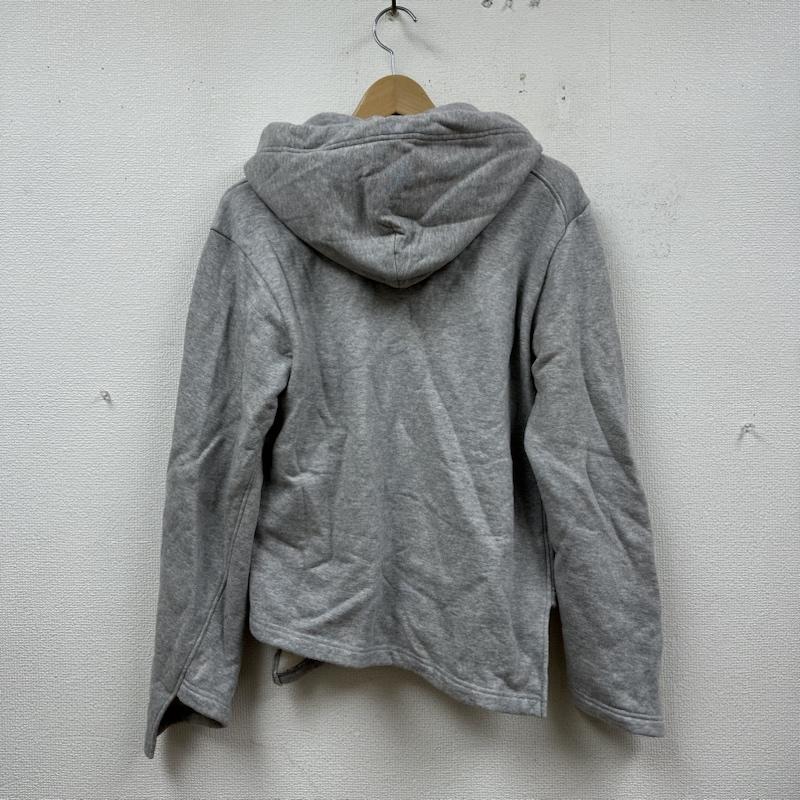 コムデギャルソン COMME des GARCONS パーカー 長袖 AD2020 CDG ロゴ プリント ジップ アップ パーカー SZ-T043 S 灰 / グレー / gray メンズ USED 古着 中古 50124008
