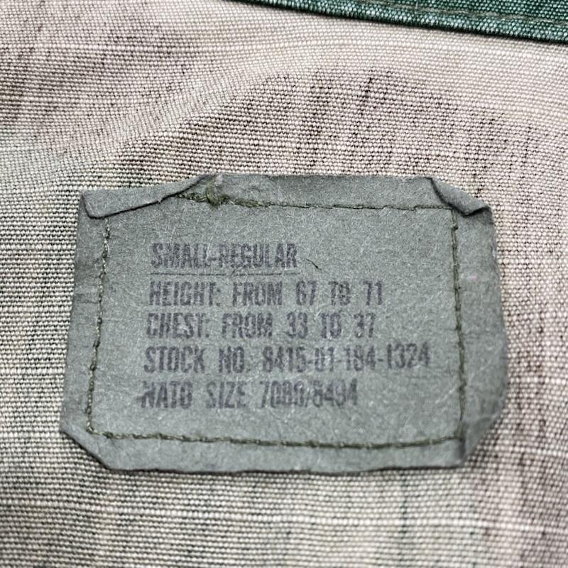 ミリタリー ミリタリー ジャケット、上着 ジャンパー、ブルゾン US ARMY ウッドランドカモ BDU 8415-01-184-1324 S カモフラージュ柄・迷彩 マルチカラー / マルチカラー / multicolor メンズ USED 古着 中古 50124161