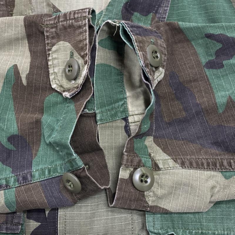 ミリタリー ミリタリー ジャケット、上着 ジャンパー、ブルゾン US ARMY ウッドランドカモ BDU 8415-01-184-1324 S カモフラージュ柄・迷彩 マルチカラー / マルチカラー / multicolor メンズ USED 古着 中古 50124161