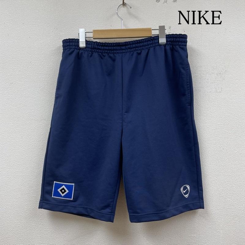 ナイキ NIKE パンツ ショートパンツ ハンブルガーSV ショートパンツ ハーフ 短パン ロゴ 刺繍 エンブレム XL ロゴ、文字 X 刺繍 紺 / ネイビー / navy メンズ USED 古着 中古 50124176