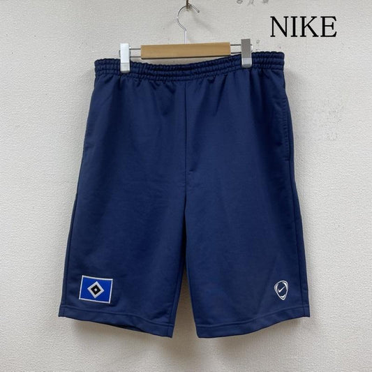 ナイキ NIKE パンツ ショートパンツ ハンブルガーSV ショートパンツ ハーフ 短パン ロゴ 刺繍 エンブレム XL ロゴ、文字 X 刺繍 紺 / ネイビー / navy メンズ USED 古着 中古 50124176