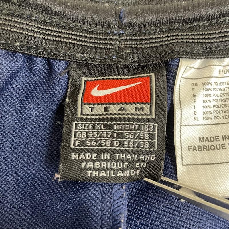 ナイキ NIKE パンツ ショートパンツ ハンブルガーSV ショートパンツ ハーフ 短パン ロゴ 刺繍 エンブレム XL ロゴ、文字 X 刺繍 紺 / ネイビー / navy メンズ USED 古着 中古 50124176