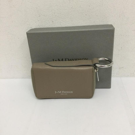 ジェイアンドエムデウ゛ィッドソン J&MDAVIDSON キーホルダー キーホルダー j&m davidson CAR KEY POUCH カーキーポーチ - 無地 ベージュ / ベージュ / beige レディース USED 古着 中古 50124311