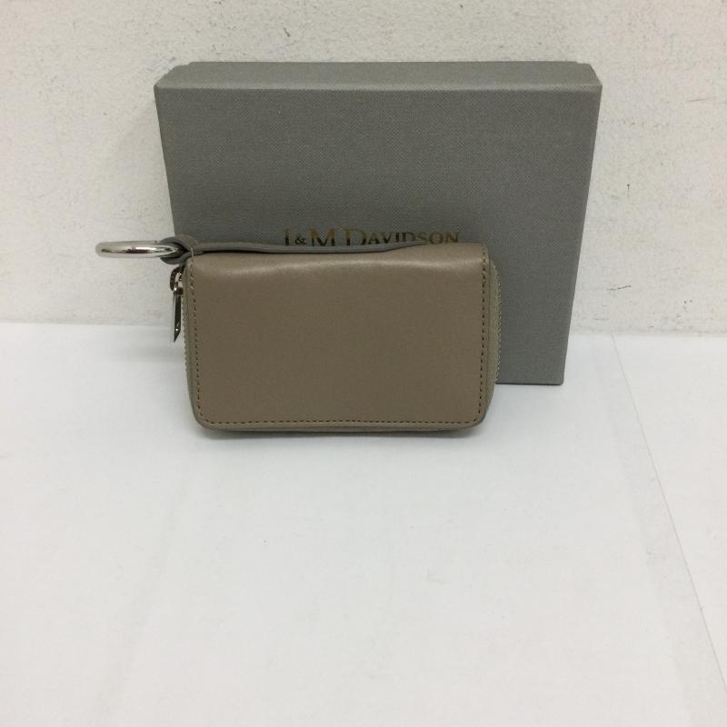 ジェイアンドエムデウ゛ィッドソン J&MDAVIDSON キーホルダー キーホルダー j&m davidson CAR KEY POUCH カーキーポーチ - 無地 ベージュ / ベージュ / beige レディース USED 古着 中古 50124311