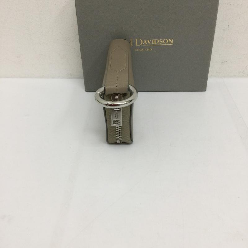 ジェイアンドエムデウ゛ィッドソン J&MDAVIDSON キーホルダー キーホルダー j&m davidson CAR KEY POUCH カーキーポーチ - 無地 ベージュ / ベージュ / beige レディース USED 古着 中古 50124311