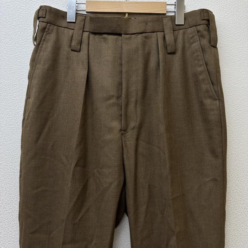古着 USED パンツ スラックス イギリス陸軍 DC2BESL/4628 BARRACK DRESS タック スラックス オフィサー トラウザー - メンズ USED 古着 中古 50124353