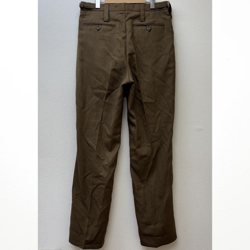 古着 USED パンツ スラックス イギリス陸軍 DC2BESL/4628 BARRACK DRESS タック スラックス オフィサー トラウザー - メンズ USED 古着 中古 50124353