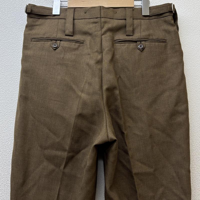 古着 USED パンツ スラックス イギリス陸軍 DC2BESL/4628 BARRACK DRESS タック スラックス オフィサー トラウザー - メンズ USED 古着 中古 50124353