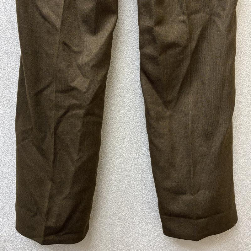 古着 USED パンツ スラックス イギリス陸軍 DC2BESL/4628 BARRACK DRESS タック スラックス オフィサー トラウザー - メンズ USED 古着 中古 50124353