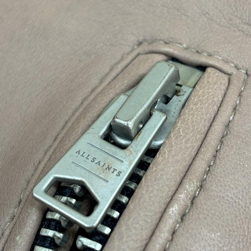 オールセインツ ALLSAINTS ジャケット、上着 レザージャケット WL084M BALFERN BIKER 羊革 ラムレザー ダブル ライダース バイカー - レディース USED 古着 中古 50124362