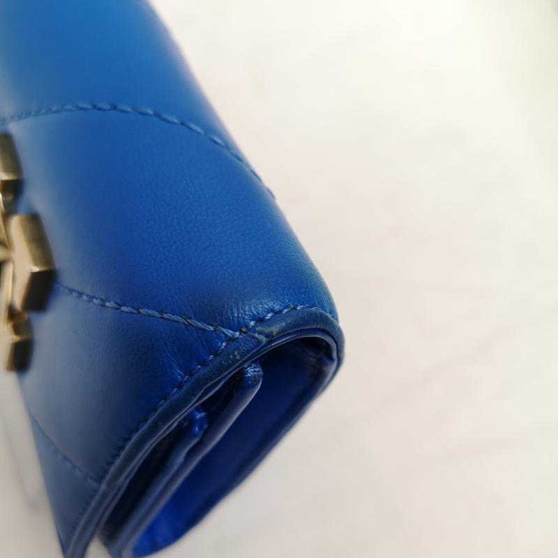 オフホワイト off white 財布 コンパクト財布 Jackhammer 2 Piece 財布 カードケース セット - 青 / ブルー / blue メンズ USED 古着 中古 50124400