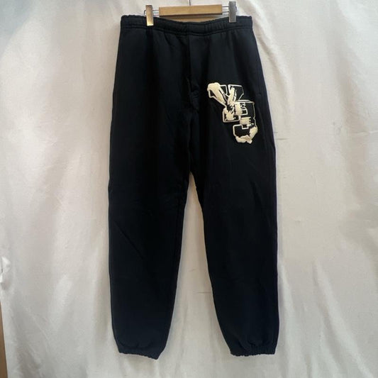 ワイスリー Y-3 ボトムス ボトムス IQ2128 フレンチテリー ロゴ スウェットパンツ L 黒 / ブラック / black メンズ USED 古着 中古 50124536