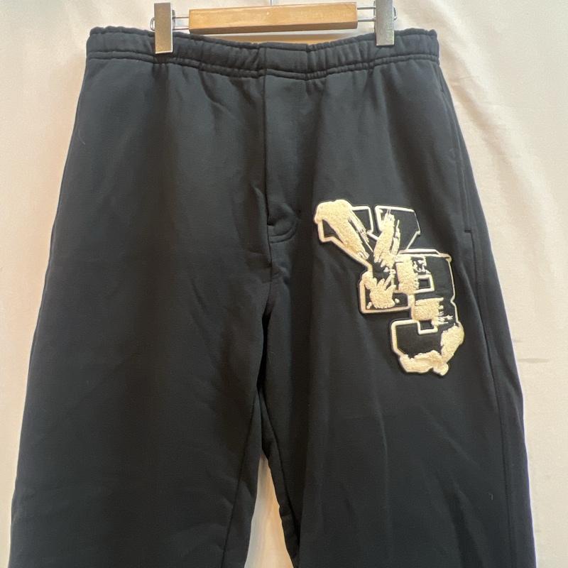 ワイスリー Y-3 ボトムス ボトムス IQ2128 フレンチテリー ロゴ スウェットパンツ L 黒 / ブラック / black メンズ USED 古着 中古 50124536