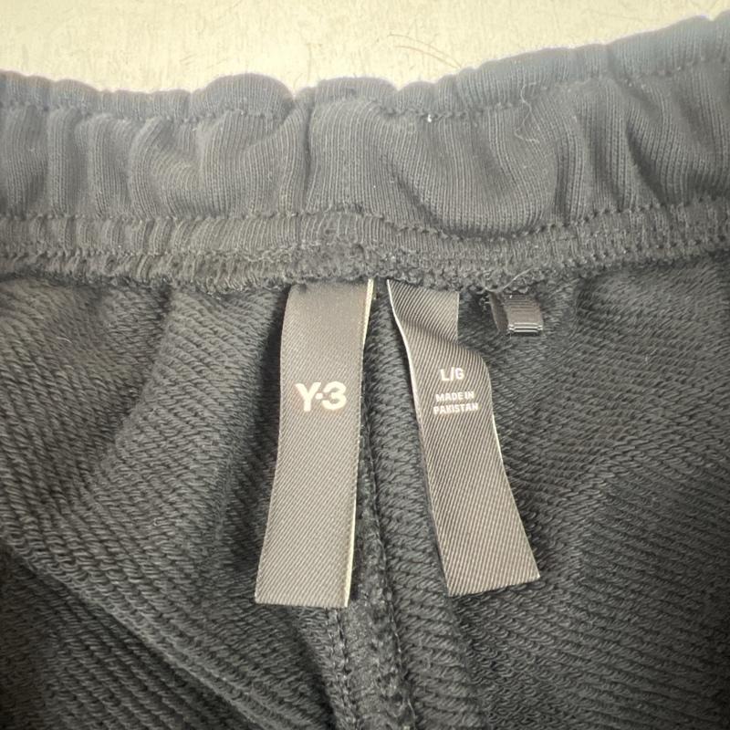 ワイスリー Y-3 ボトムス ボトムス IQ2128 フレンチテリー ロゴ スウェットパンツ L 黒 / ブラック / black メンズ USED 古着 中古 50124536