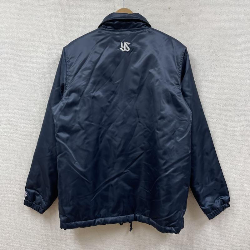 マジェスティック MAJESTIC ジャケット、上着 ジャンパー、ブルゾン Swallows CREW 東京 ヤクルト スワローズ 会員 裏ボア コーチ ジャケット M ロゴ、文字 X 刺繍 紺 / ネイビー / navy メンズ USED 古着 中古 50124616