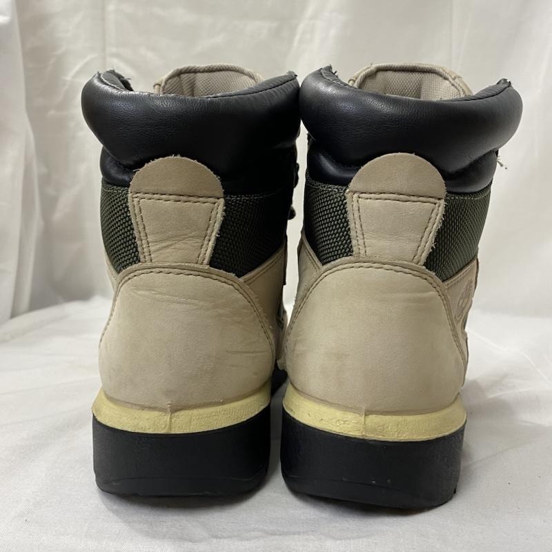 ティンバーランド Timberland ブーツ ショートブーツ FIELD BOOT トレッキングブーツ カーキ×グリーン US9/27cm US：9 ロゴ、文字 カーキ / カーキ / khaki X 緑 / グリーン / green メンズ USED 古着 中古 50124787