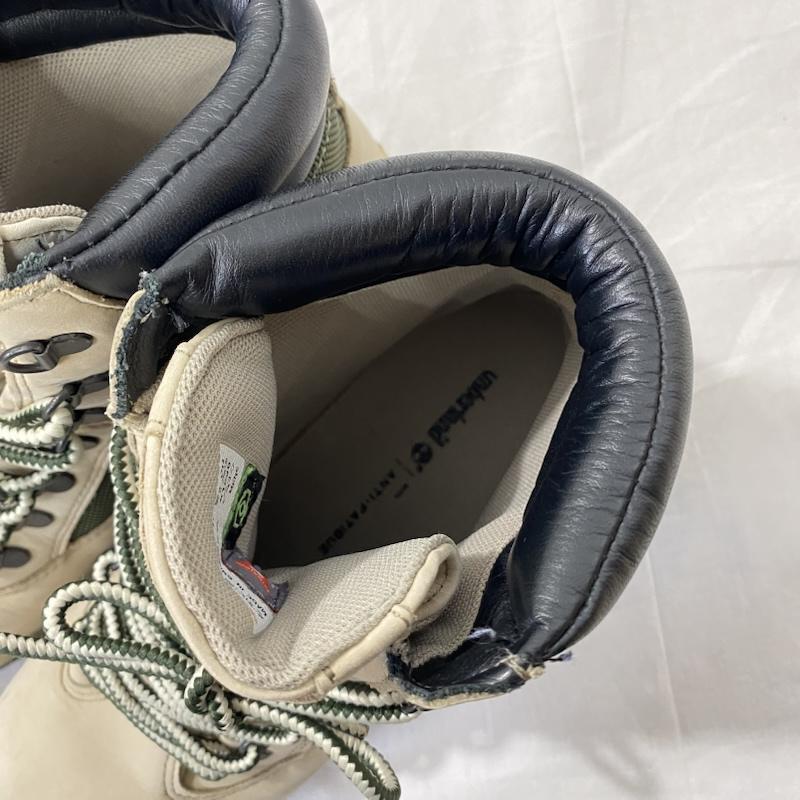ティンバーランド Timberland ブーツ ショートブーツ FIELD BOOT トレッキングブーツ カーキ×グリーン US9/27cm US：9 ロゴ、文字 カーキ / カーキ / khaki X 緑 / グリーン / green メンズ USED 古着 中古 50124787