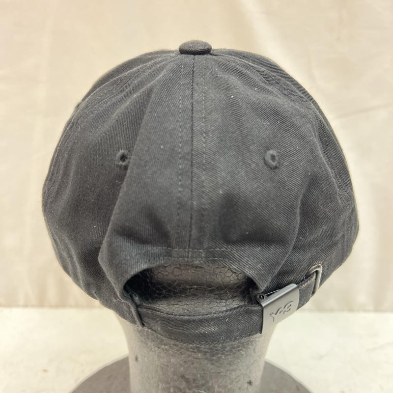 ワイスリー Y-3 帽子 キャップ F2143 Y-3 SQL CAP スクエアラベルキャップ YOHJI YAMAMOTO ヨウジヤマモト - 黒 / ブラック / black メンズ USED 古着 中古 50124824