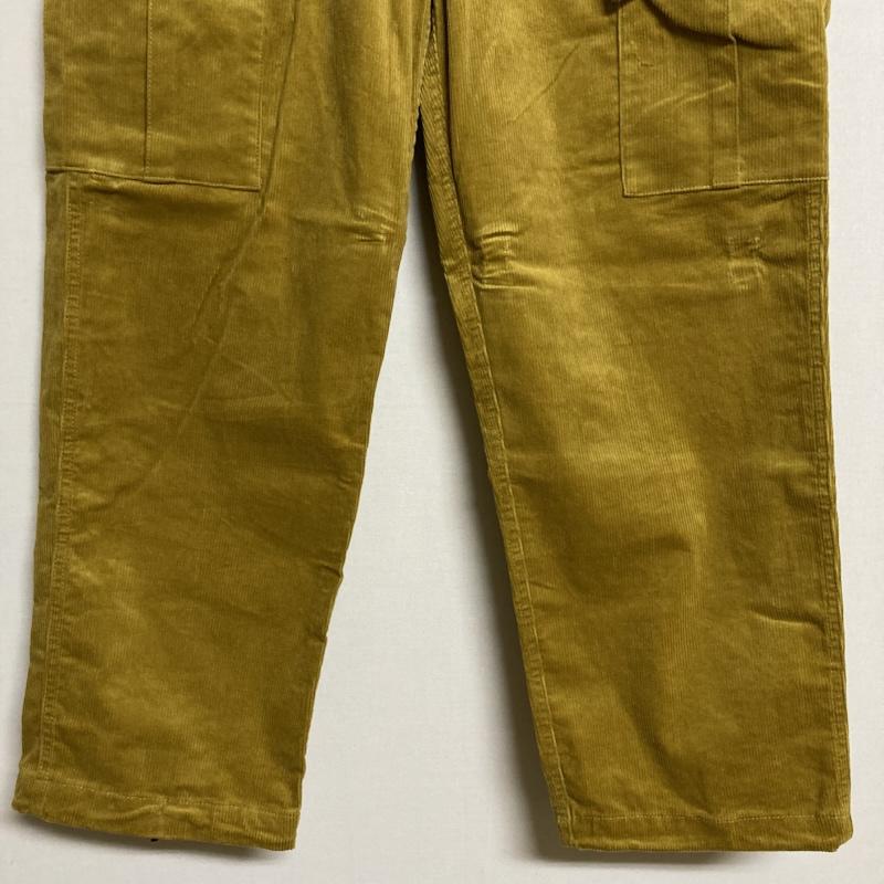 古着 USED パンツ ワークパンツ、ペインターパンツ STABRIDGE / スタブリッジ　クライミング コーデュロイカーゴパンツ M M 無地 黄 / イエロー / yellow メンズ USED 古着 中古 50124838