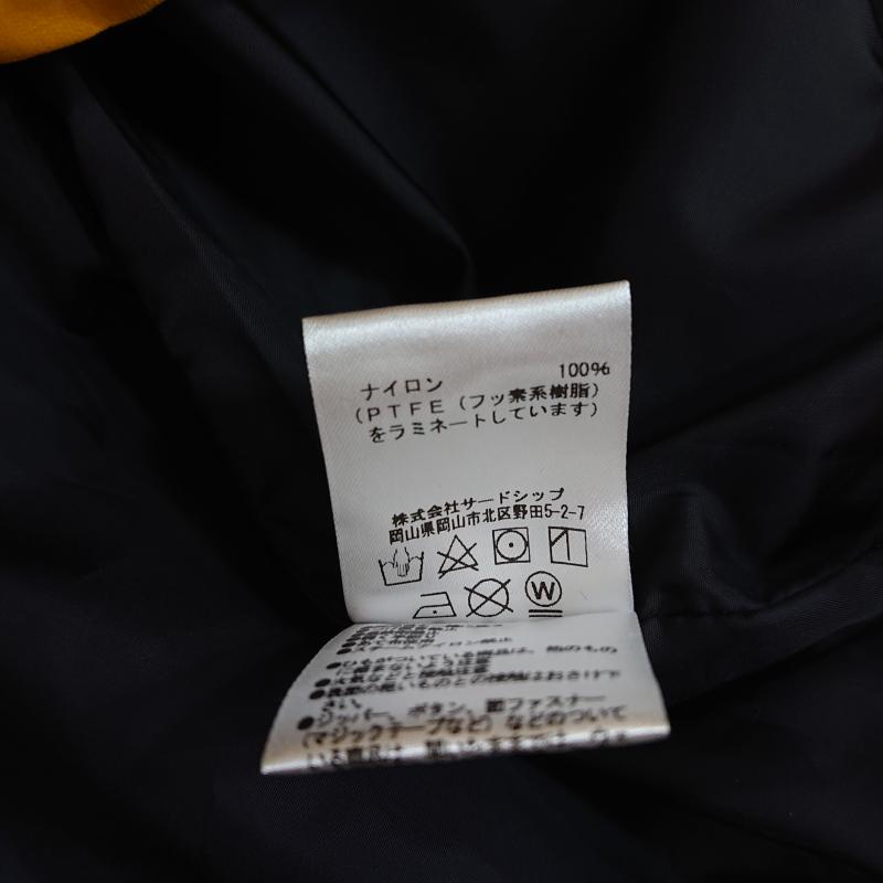 マーモット Marmot ジャケット、上着 ジャンパー、ブルゾン Marmot × STABRIDGE マーモット×スタブリッジ マウンテンパーカー GEN1 AW PARKA TSFMR211AP GORE-TEX ゴアテックス L 無地 X ロゴ、文字 X 刺繍 黄 / イエロー / yellow メンズ USED 古着 中古 50124894