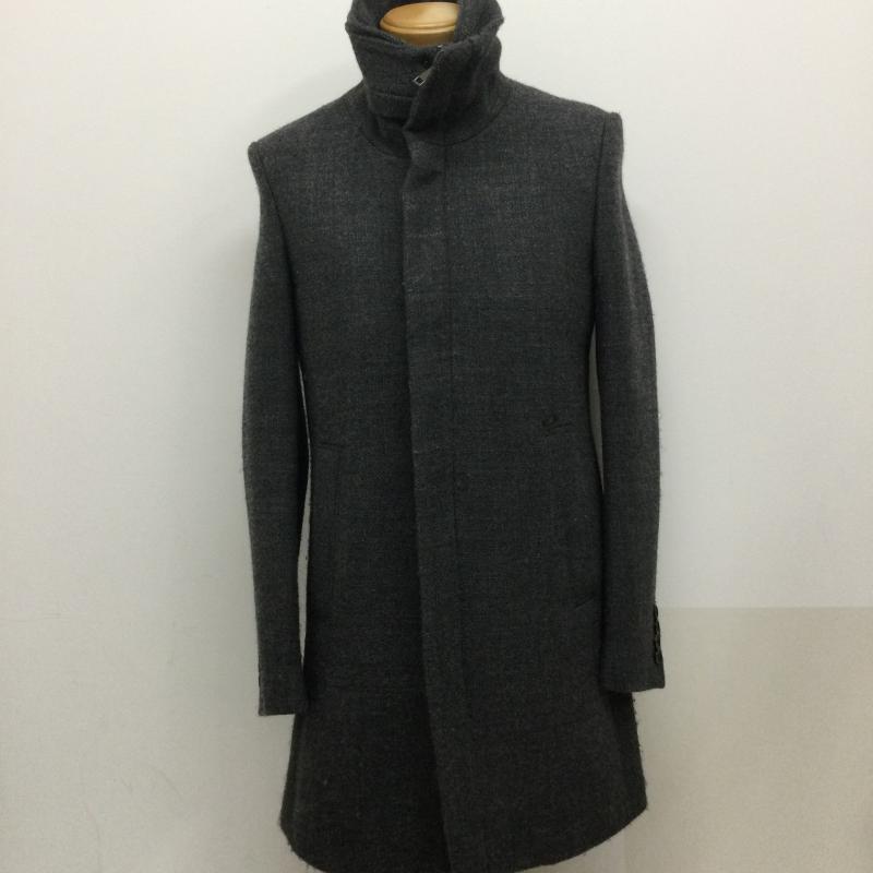 ザラ ZARA ジャケット、上着 ジャンパー、ブルゾン ZARA MAN ウールコート S 無地 灰 / グレー / gray メンズ USED 古着 中古 50125014