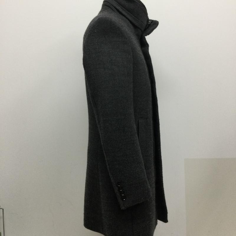 ザラ ZARA ジャケット、上着 ジャンパー、ブルゾン ZARA MAN ウールコート S 無地 灰 / グレー / gray メンズ USED 古着 中古 50125014