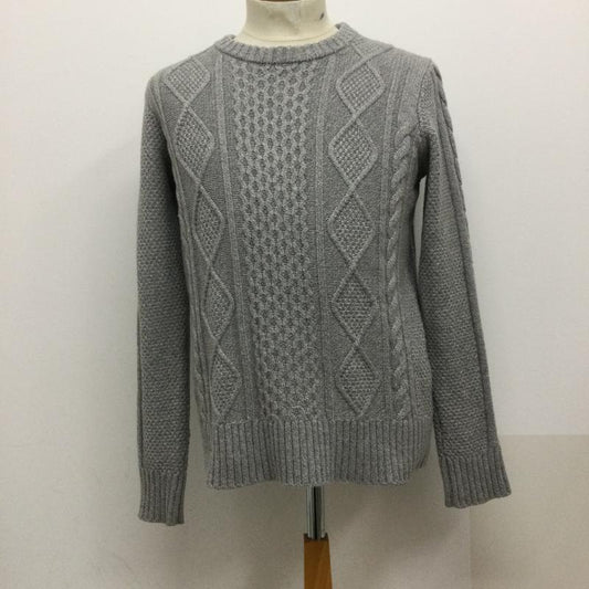 エポカウォモ EPOCA UOMO ニット、セーター 長袖 epoca uomo M1N23-262-05 クルーネック 46 灰 / グレー / gray メンズ USED 古着 中古 50125035