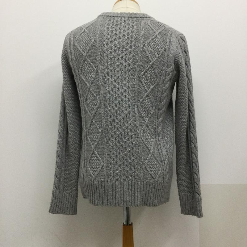 エポカウォモ EPOCA UOMO ニット、セーター 長袖 epoca uomo M1N23-262-05 クルーネック 46 灰 / グレー / gray メンズ USED 古着 中古 50125035