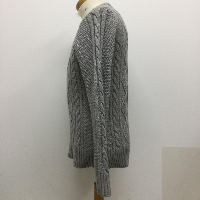 エポカウォモ EPOCA UOMO ニット、セーター 長袖 epoca uomo M1N23-262-05 クルーネック 46 灰 / グレー / gray メンズ USED 古着 中古 50125035