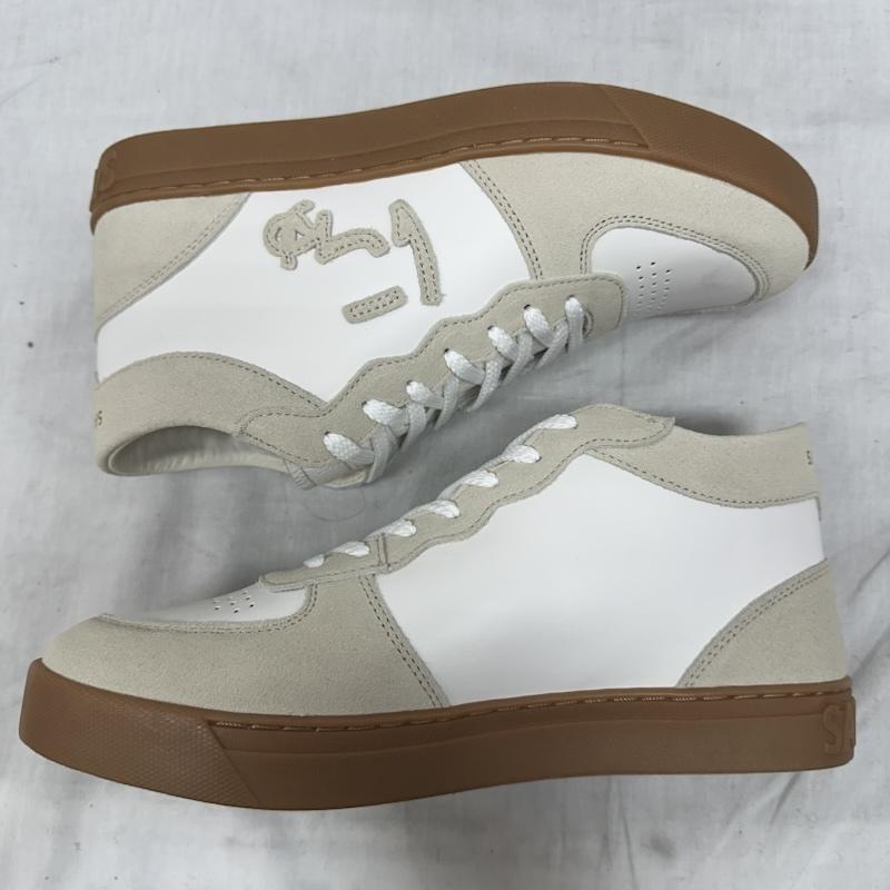 サンガチオ via SANGACIO スニーカー スニーカー SG Mid WHITE ミッド ホワイト 25.5cm 白 / ホワイト / white メンズ USED 古着 中古 50125100
