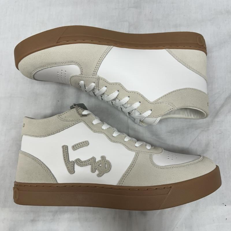 サンガチオ via SANGACIO スニーカー スニーカー SG Mid WHITE ミッド ホワイト 25.5cm 白 / ホワイト / white メンズ USED 古着 中古 50125100
