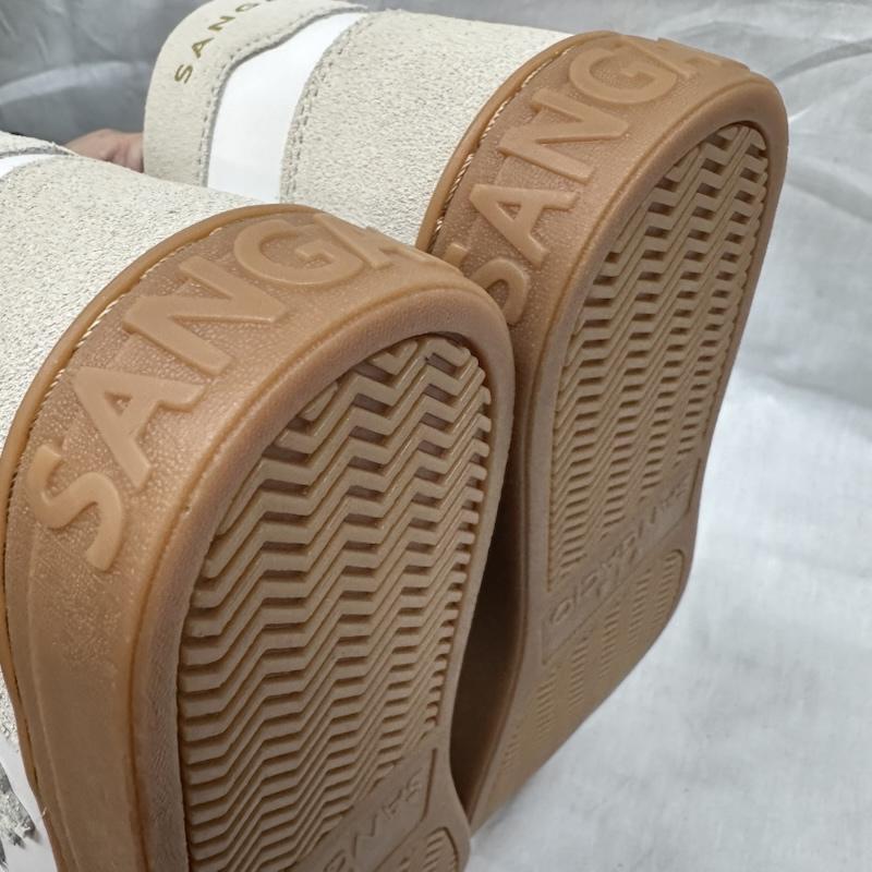 サンガチオ via SANGACIO スニーカー スニーカー SG Mid WHITE ミッド ホワイト 25.5cm 白 / ホワイト / white メンズ USED 古着 中古 50125100