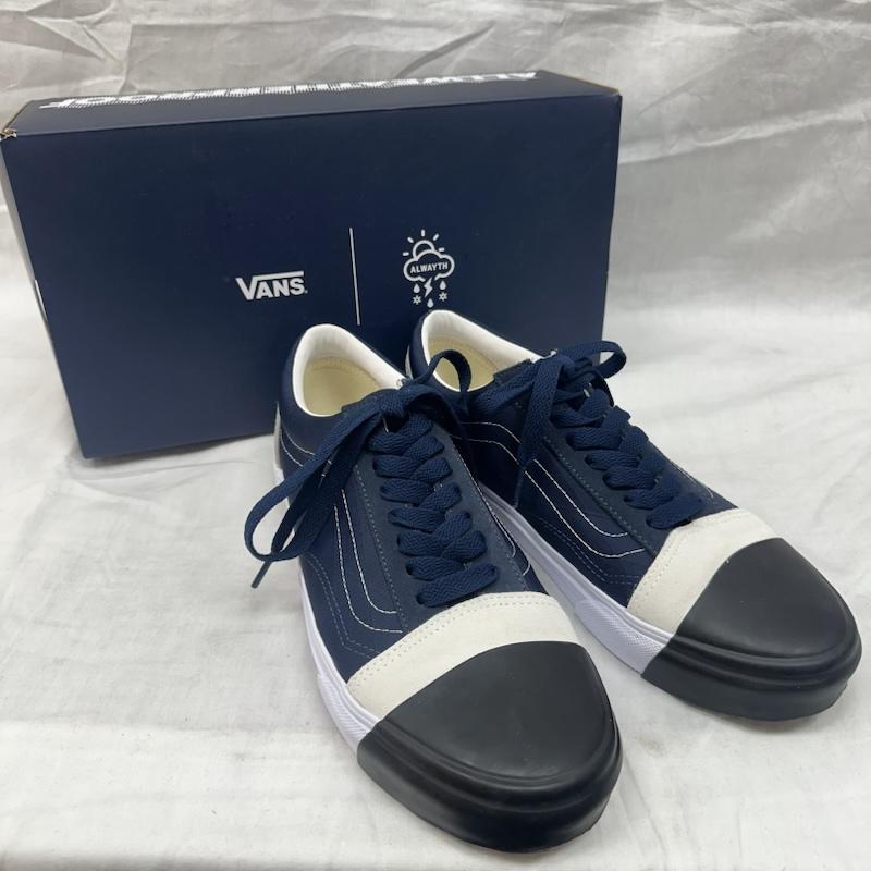 バンズ VANS スニーカー スニーカー V36CF ALWAYTH OLD SKOOL AW オールドスクール NEWPORT NAVY 27.0cm 紺 / ネイビー / navy メンズ USED 古着 中古 50125165