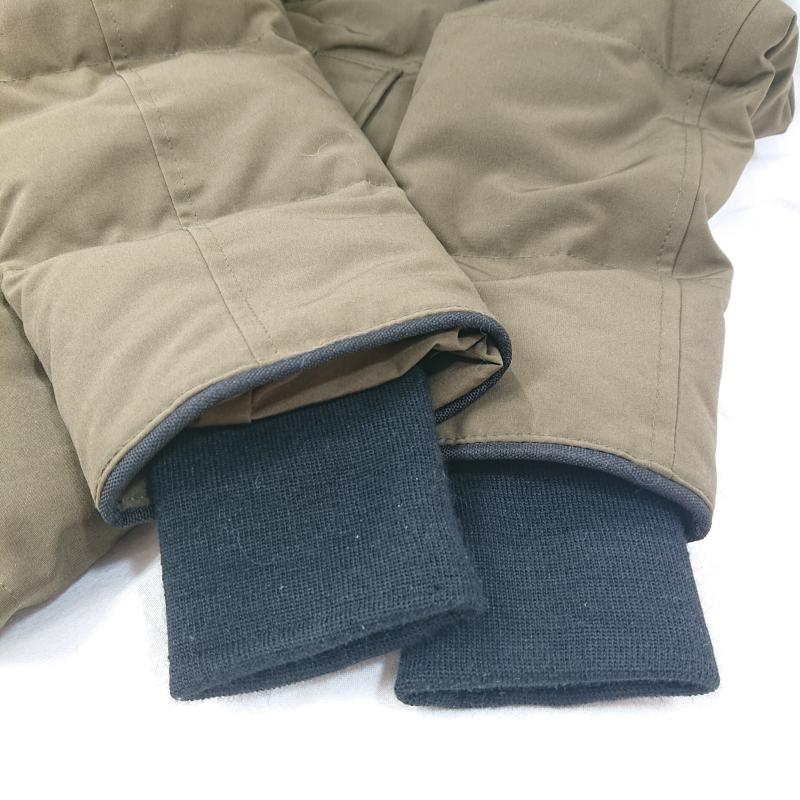 カナダグース CANADA GOOSE ジャケット、上着 ダウンジャケット CANADA GOOSE カナダグース CARSON PARKA FF カーソンパーカ 3805MA 01T-01769815 S 無地 X ロゴ、文字 カーキ / カーキ / khaki メンズ USED 古着 中古 50125199