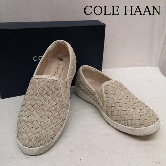 コールハーン COLE HAAN スリッポン スリッポン グランドプロ スペクテイター スリップオン 23.5cm ベージュ / ベージュ / beige レディース USED 古着 中古 50125274